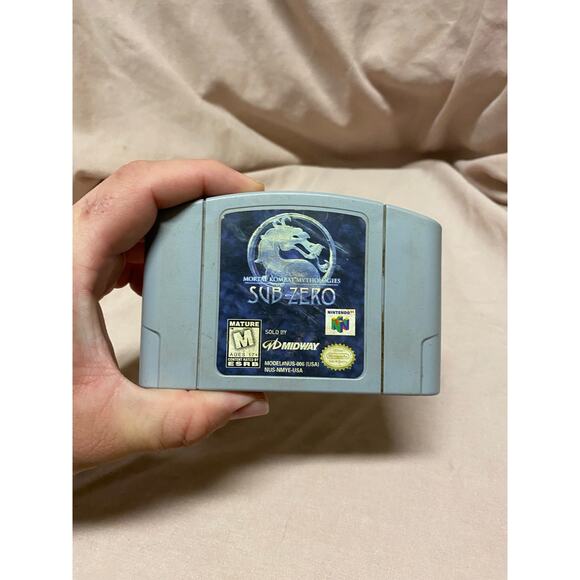 Mortal Kombat Mythologies: Sub-Zero (Nintendo 64, N64, 1997) Authentic Tested